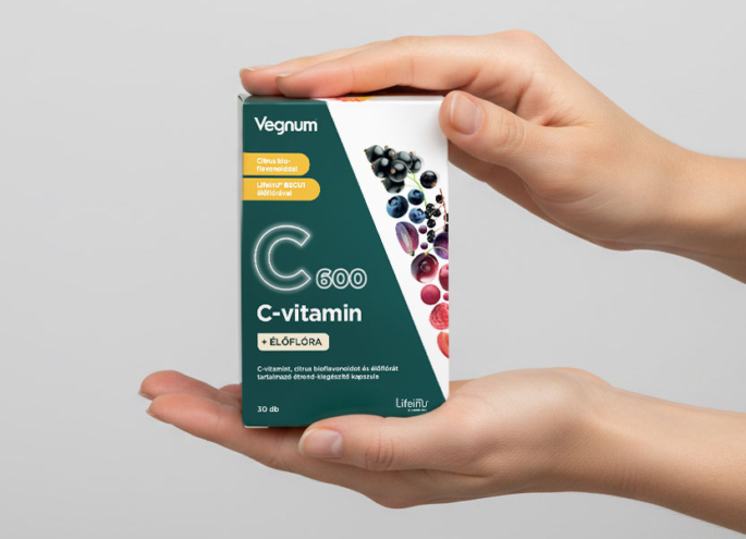Vegnum C-vitamin + élőflóra